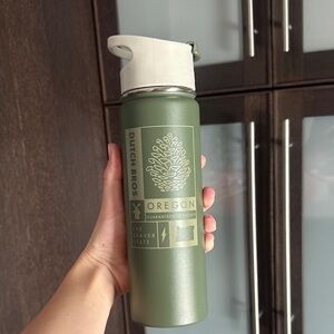 Dutch Bros Olive Green Insulated Bottle